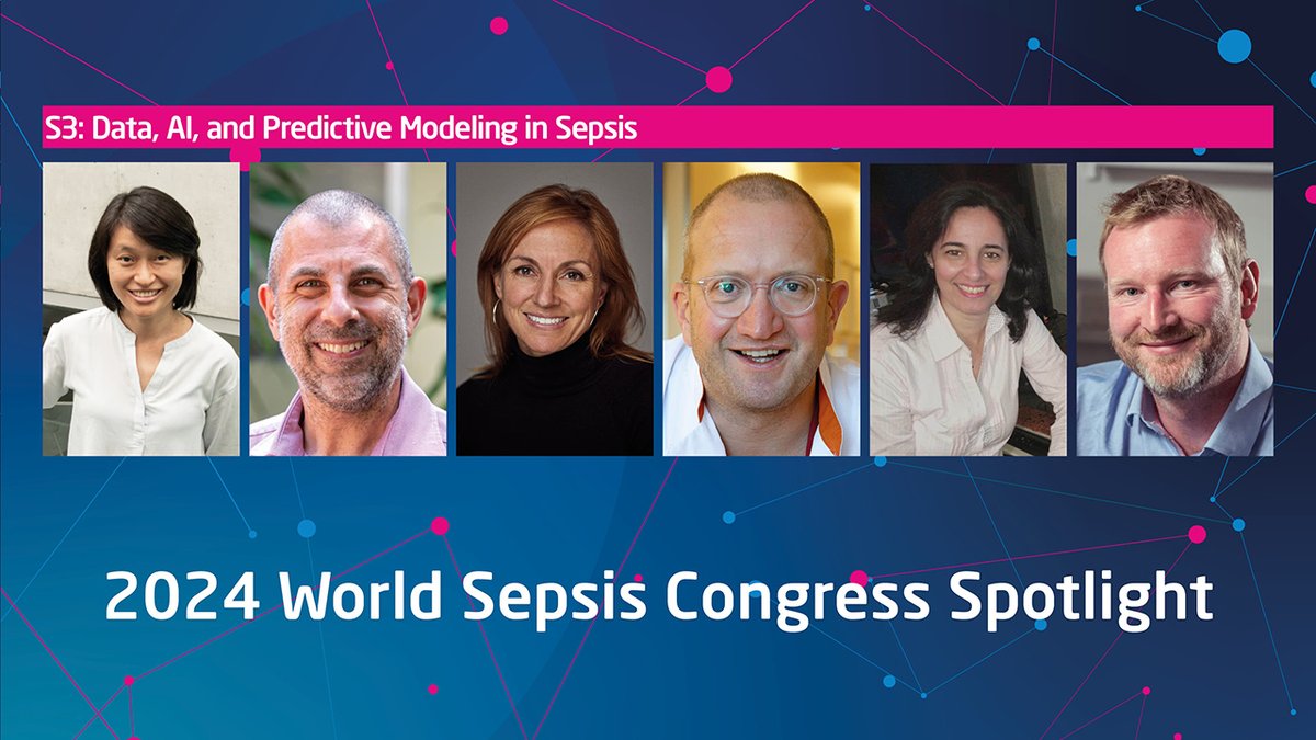 WorldSepsisDay's tweet photo. Session 3 from the 2024 #WSCSpotlight – Data, #AI, and Predictive Modeling in #Sepsis – is now available to rewatch:

YouTube 📺👉 https://t.co/EnXpPjN9mE
Podcast 🎧👉 https://t.co/GPAqJDEN6Q

Full release schedule 👉 https://t.co/WFvMOFOeIX https://t.co/Yn2Cdy9Nv2