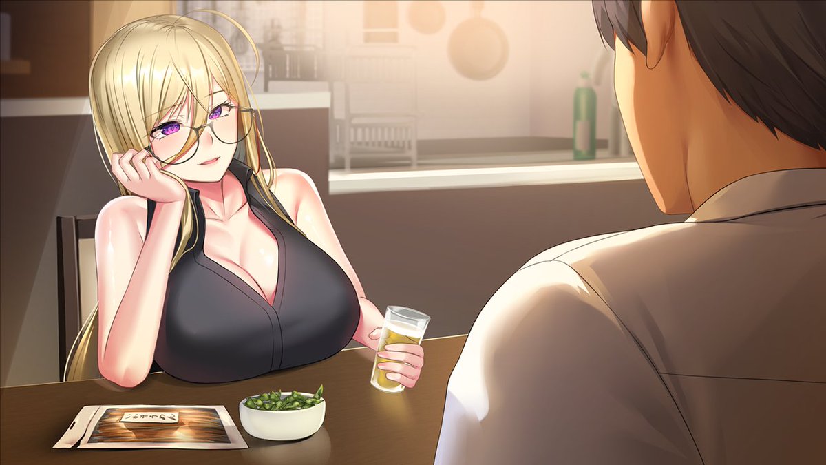 alice_net_pc's tweet photo. (長文ですがご確認お願いしますね)
5/31発売【ベスコレ】
『オトカノ
～おとうとの彼女が文系で強め！？～ 普及版』
https://t.co/xTUbkMNo9i
【商品概要】
【North Box　@North_Box_1911　】様から発売中の
ドタバタギャグ+入れ替わりな三角関係の恋愛ADV
『オトカノ』がお求めやすい価格になって発売決定！！

《スタッフ》
原画：
【黒結　@linlinlindo_　】様

シナリオ：
【箒星　@houkibou　】様
【C6C】様

音楽：
【イオシス　@IOSYS_OS　】様

歌唱：
【猫羽のる　@NoR3_Music　】様

CV：
【風鈴みすず　@misuzuno_oto　】様
【水野七海　@mzn773　】様
【榎津まお　@maomao_voice　】様
【叶一華　@1kano1578　】様

《ストーリー》
とある夏の��。自宅にて。
付き合って半年の文系彼女とついに一線を越える。
何度も求めあった後、互いのぬくもりを感じながら眠りについていた。

――翌朝、股間に伝わるむずむずとした感触に目が覚める。
ぼんやりとした視線の先、トロけた顔でイチモツを愛撫をしていたのは
彼女ではなく、いつも仏頂面で生真面目な、理系の姉…？の姿だった。