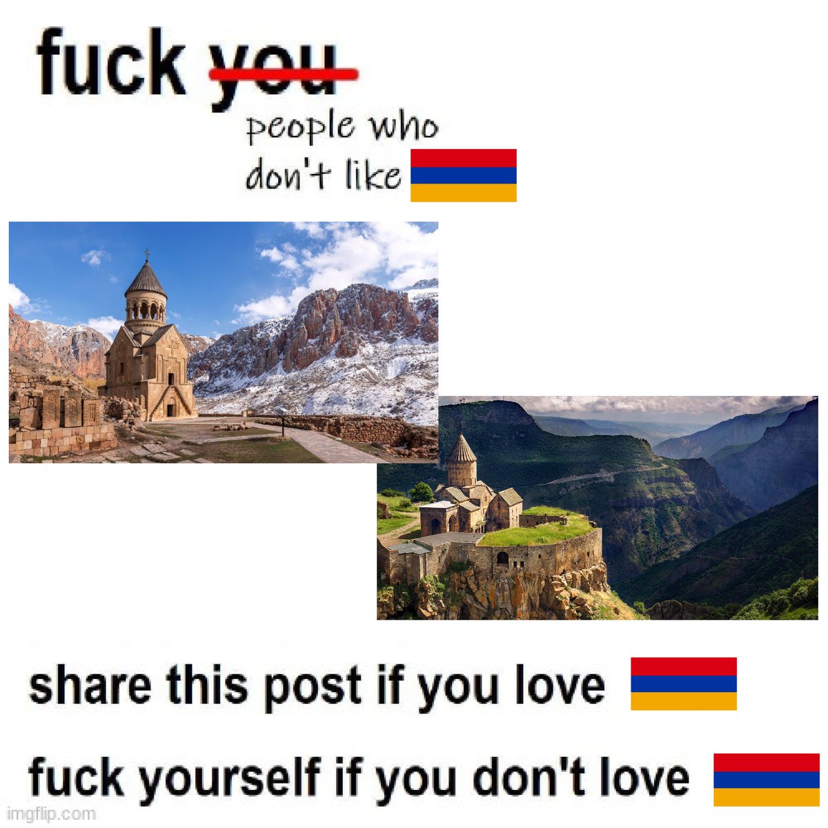 My account ain't no place for Armenia haters! ✊😤🇦🇲