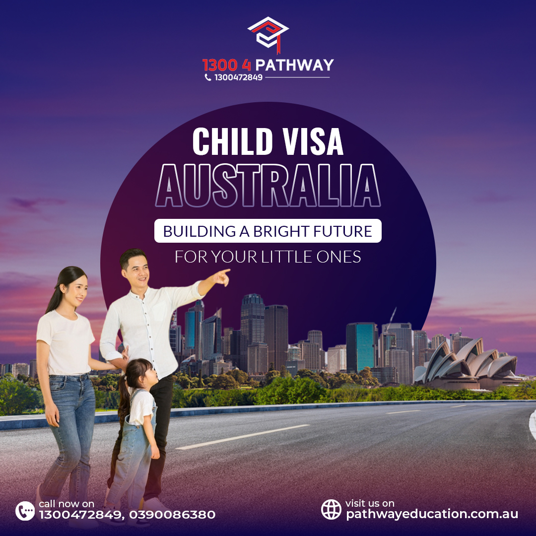 Child Visa Australia: Building a Bright Future for Your Little Ones Know More @ cutt.ly/gw8xyWLg #ChildVisaAustralia #ChildVisa #ImmigrationAgent #MigrationAgent #Immigration #MigrationServices #VisaServices #VisaConsultants #PathwayEducation