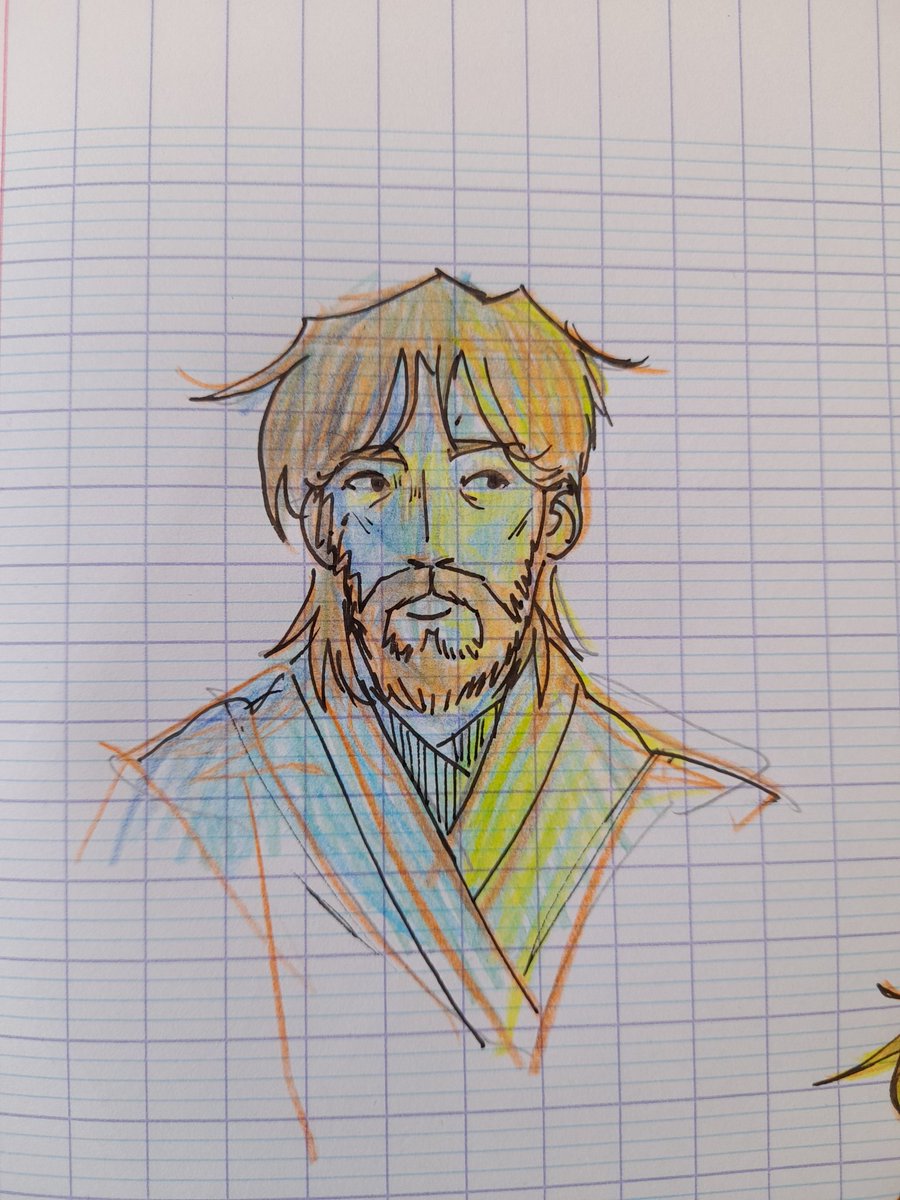 biiscuiit_sohen's tweet photo. I was bored some Obi-wan and Ahsoka https://t.co/1xLthIoTCG