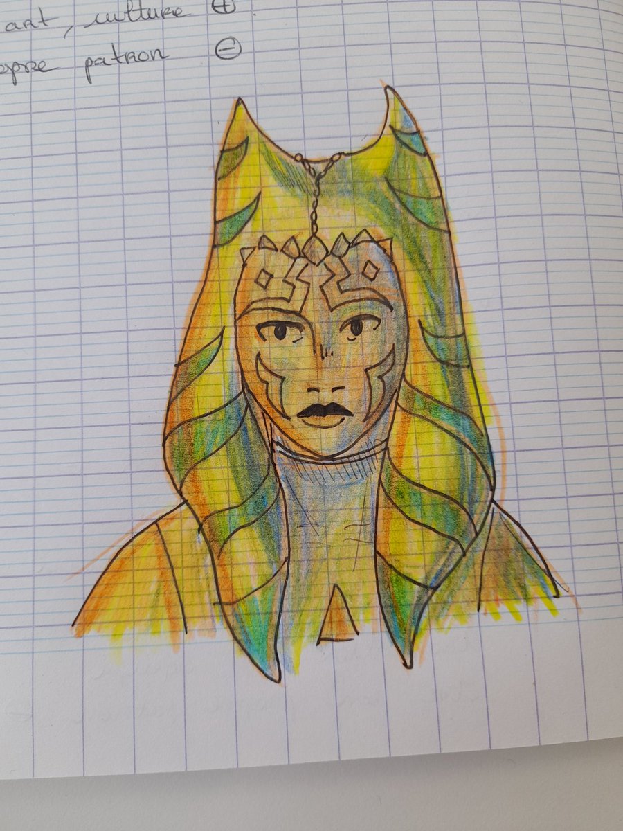 biiscuiit_sohen's tweet photo. I was bored some Obi-wan and Ahsoka https://t.co/1xLthIoTCG