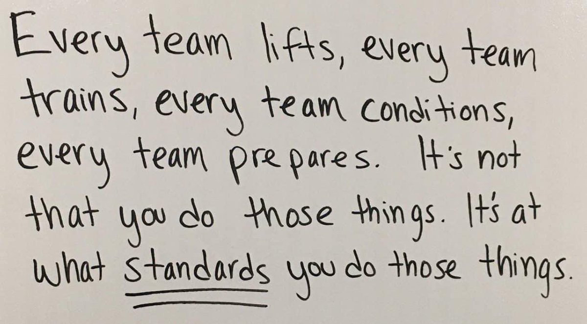 CoachWaggonerGT's tweet image. “𝗧𝗵𝗲 𝗦𝘁𝗮𝗻𝗱𝗮𝗿𝗱 … 𝗜𝘀 𝘁𝗵𝗲 𝗦𝘁𝗮𝗻𝗱𝗮𝗿𝗱.” #WeAreBlountstown  #OutWorkEverybody #SummerProgram2024 🐅