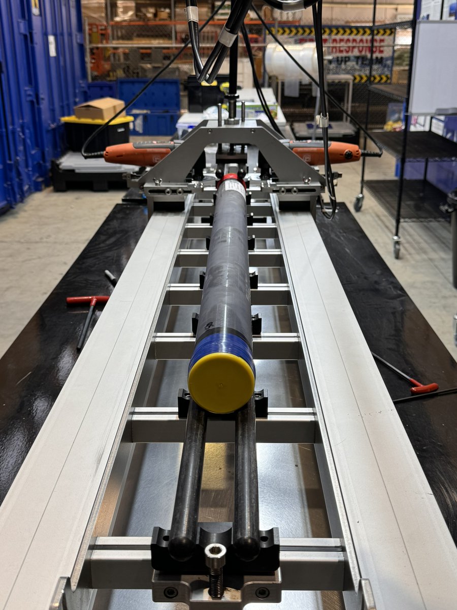 ESEImperial's tweet photo. 🔍❄️The sediment cores retrieved from beneath the Ross Ice Shelf by the @SWAIS2C team were opened and examined at a recent workshop.

Co-led by Prof @vandeflierdt, Head of ESE, the SWAIS2C team is delving into Antarctica's past to understand its future⤵️
https://t.co/utiUZ9BodX https://t.co/IdcjZvVU1w