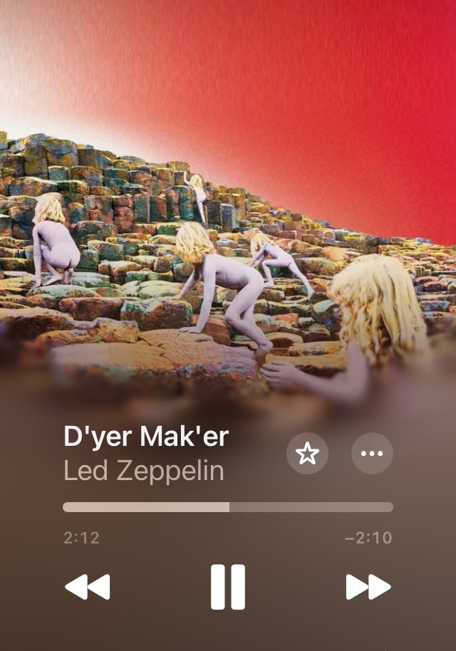 kumaichan901t's tweet photo. お疲れ様でした。
TuesdayのWorkこれにてClose
さ、さ、家に帰ろー🏠
#LedZeppelin
#ImmigrantSong
#TrampledUnderFoot
#DyerMaker
#InMyTimeofDying
#NowPlaying https://t.co/y6Rz5MFmBG