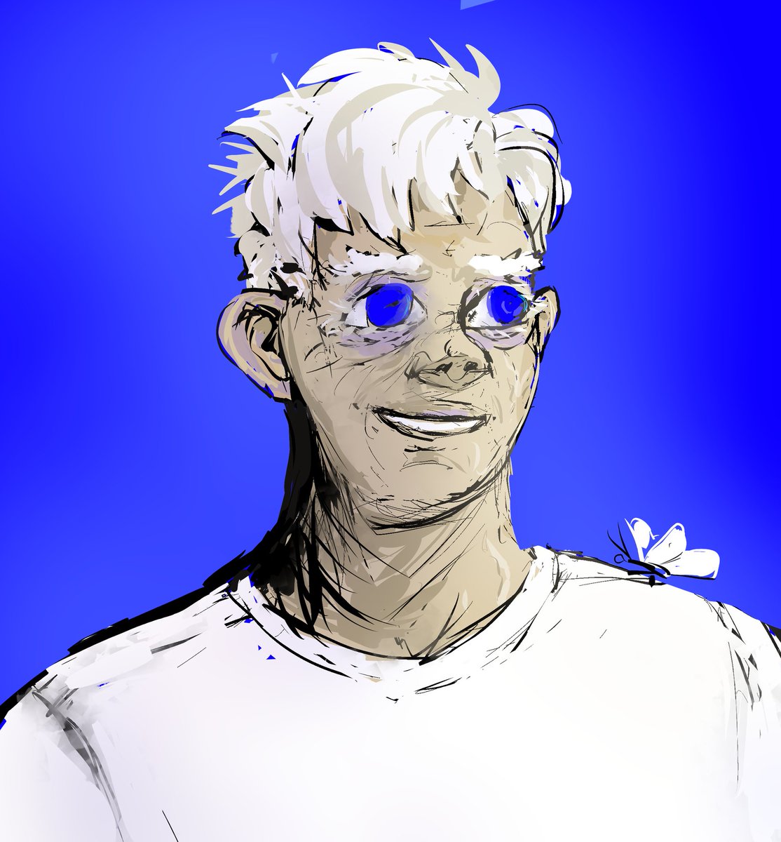 urchohi's tweet photo. OCs from the comic (they are dating) https://t.co/qSzSkQa4mw