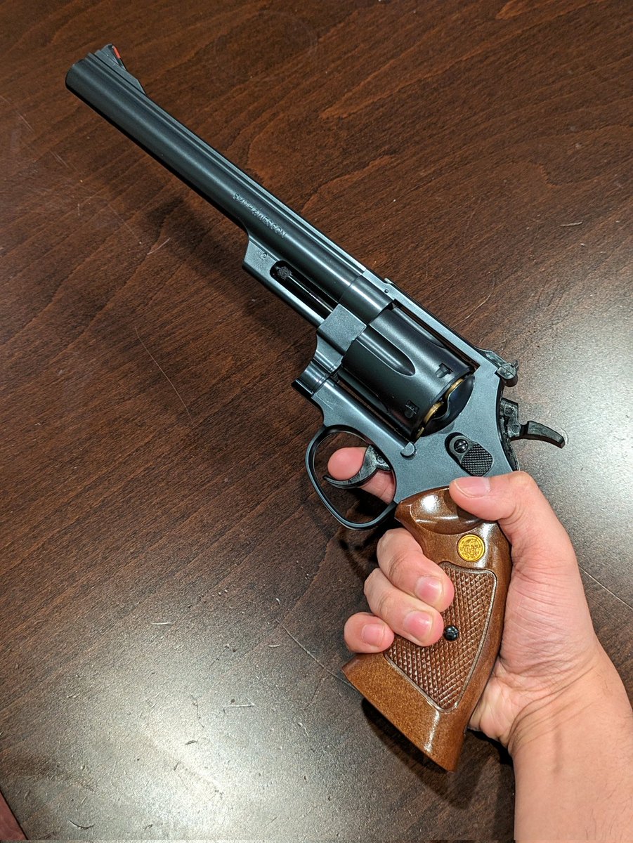 私の大好きなリボルバー!! S&W Model 29 8inch!! 遊戯シリーズで松田