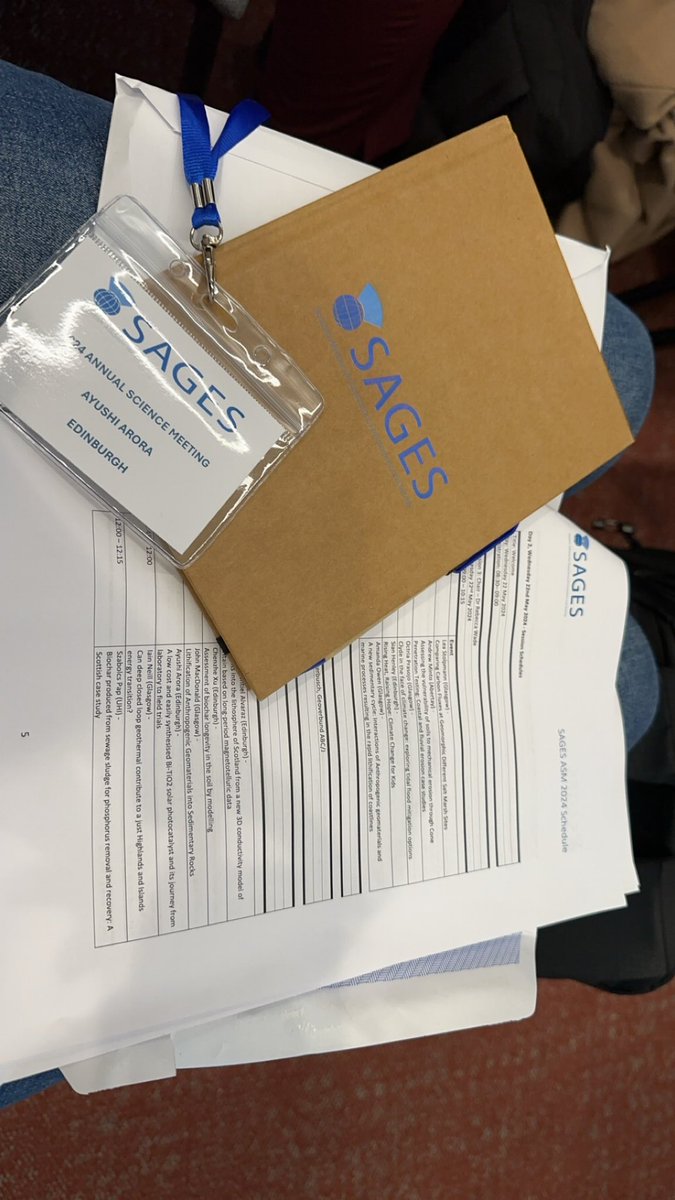 Attending <a href="/ScotSAGES/">SAGES</a> Annual Science Meeting 2024 in Glasgow today.. looking forward to all the exciting talks and poster sessions scheduled for the day. 🎉 
<a href="/e3dtp/">E4 Doctoral Training Partnership</a> <a href="/EdinburghChem/">Chemistry Edinburgh</a> <a href="/NeRoChem/">Neil Robertson Lab</a> <a href="/EdinburghUni/">The University of Edinburgh</a>