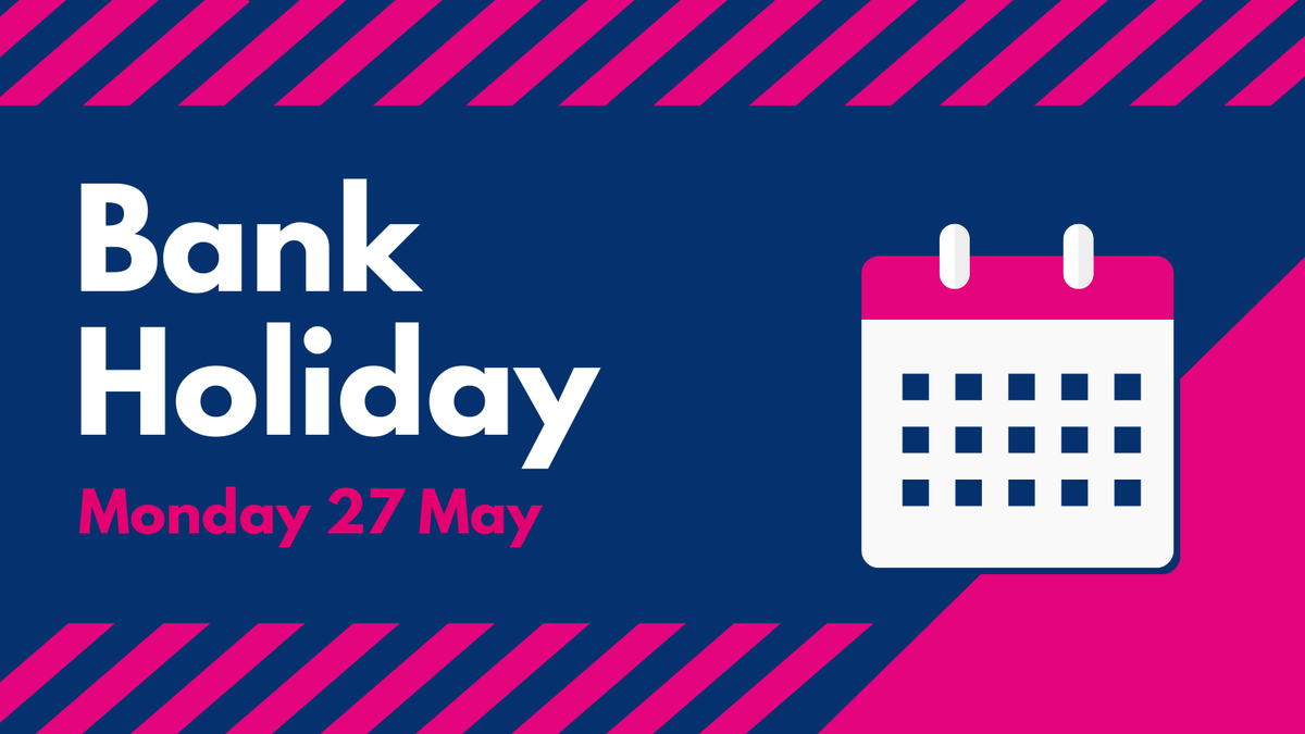 On Monday 27 May, our city and university services will operate a Sunday timetable due to the Spring Bank Holiday. York Park & Ride will operate a Mon-Fri timetable. You can find all Sunday timetables on our website: bit.ly/3sYwnX4