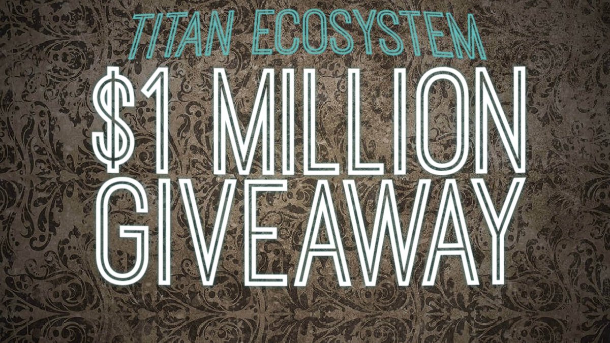 💵$1𝗠𝗶𝗹𝗹𝗶𝗼𝗻 𝗚𝗶𝘃𝗲𝗮𝘄𝗮𝘆💵

TitanEcosystem Giveaway $1Million To 10 Lucky Winners
Each Winner take $80,000 Plus $20,000 TINECO
More Information Of Competition find here:
titaneco.tech/giveaway.html

#GiveawayAlert #Ethereum #Presale #lottery #AirdropCrypto