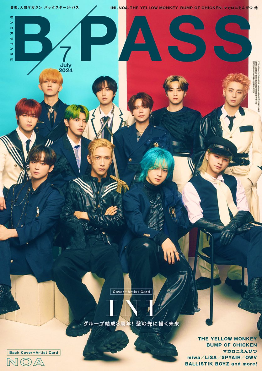 taji_1n1ma_hal's tweet image. 表紙INIありがとうございます😭
新衣装で理想のマンネズ並び🫶✨
どうしよう欲しいなぁ🩷❤️💙
#BPAS #INI @official__INI