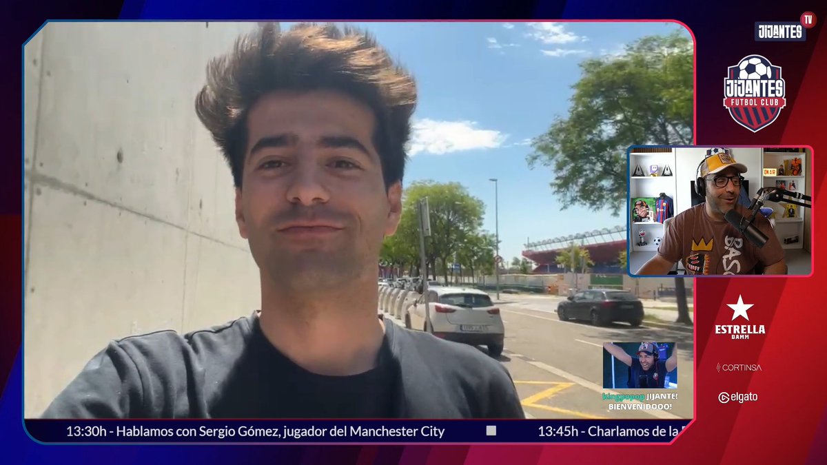 📺 DIRECTO @JijantesFC

👋🏻 Saludamos a @monfortcarlos desde la Ciutat Esportiva Joan Gamper, ¿hay movimiento? 👀

🔗 twitch.tv/gerardromero