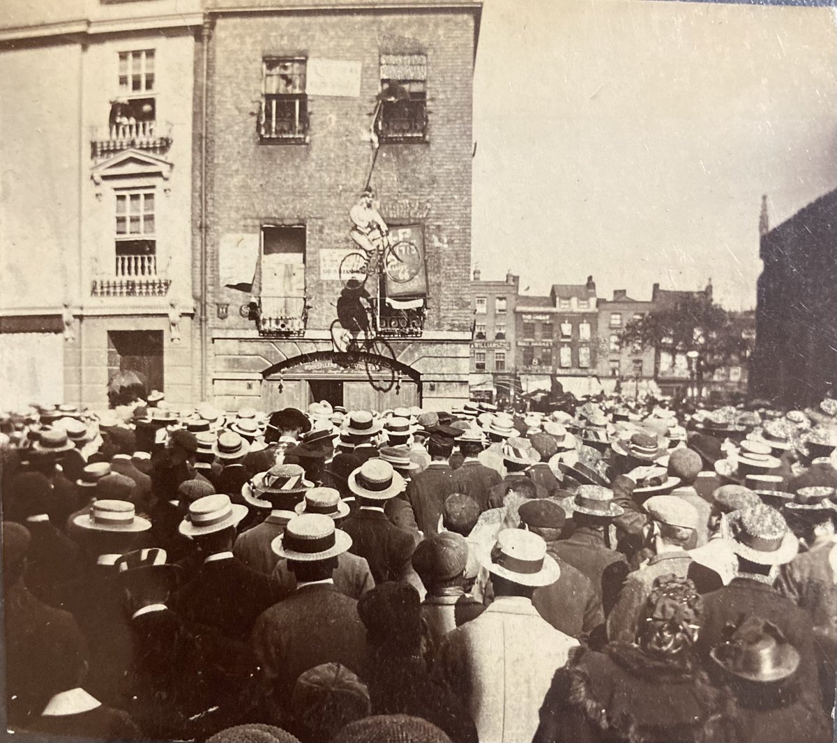 Cambridge UL Special Collections (@theulspeccoll) on Twitter photo ‘A crowd’s-eye view’. Our latest blogpost looks at a newly acquired photograph of the notorious <a href="/Cambridge_Uni/">Cambridge University</a> vote on women’s degrees that took place on this day, 21 May 1897.
specialcollections-blog.lib.cam.ac.uk/?p=28325 ‘A crowd’s-eye view’. Our latest blogpost looks at a newly acquired photograph of the notorious <a href="/Cambridge_Uni/">Cambridge University</a> vote on women’s degrees that took place on this day, 21 May 1897.
specialcollections-blog.lib.cam.ac.uk/?p=28325