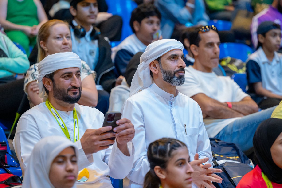 uaesusf's tweet photo. التشجيع والتحفيز من الأهالي والأصدقاء كان من أبرز سمات الموسم الثاني من الألعاب المدرسية
One of the defining features of the second season of the UAE School Games was the encouragement and support from family and friends https://t.co/1zcc9850Vz