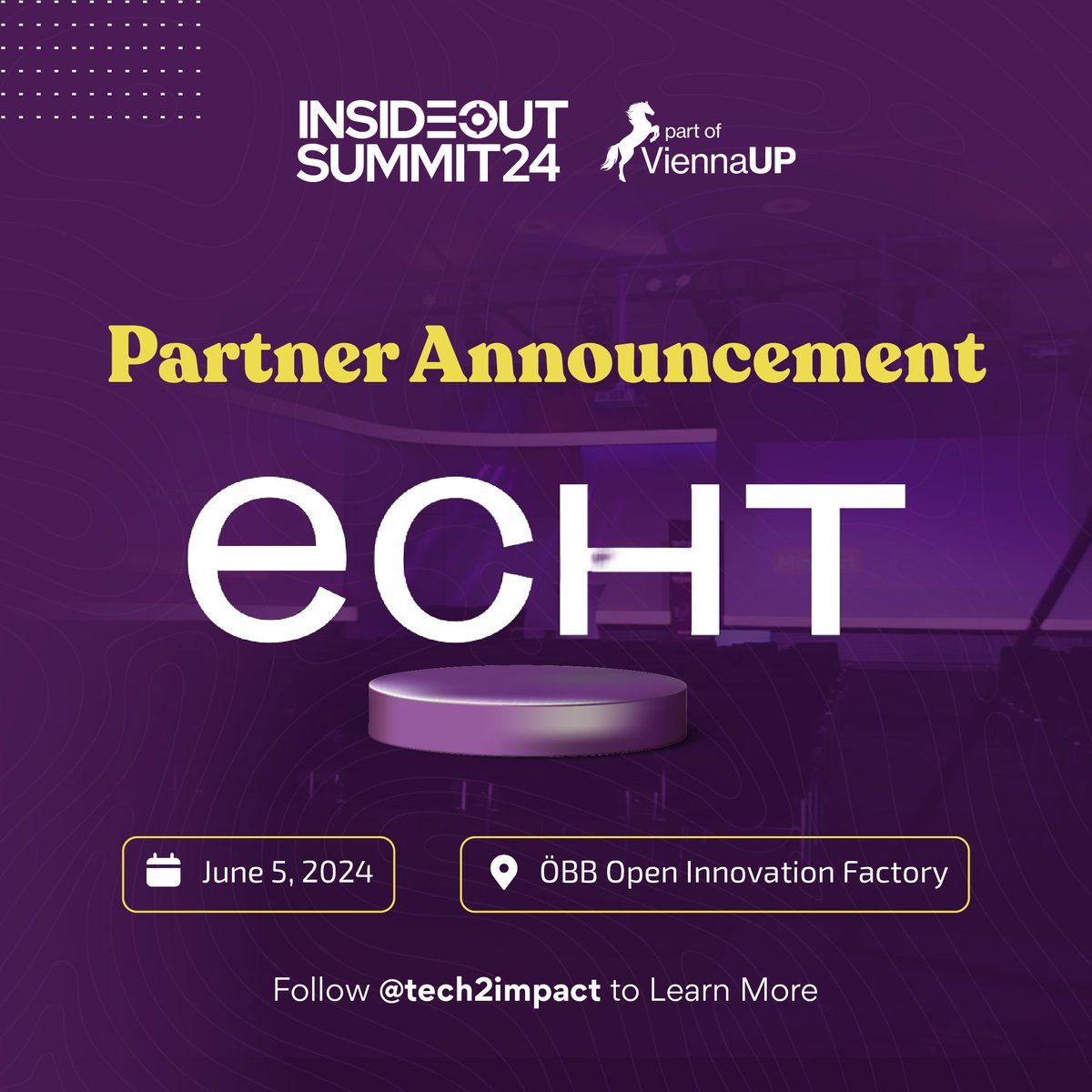 tech2impact (@tech2impact) on Twitter photo We're excited to announce <a href="/studioecht/">Studio Echt</a>, as one of our esteemed partners for the INSIDEOUT Summit!
Together, we're fostering a space where Purpose Meets Innovation!
Join us at the INSIDEOUT Summit👉 bit.ly/43vEtos
#INSIDEOUTSummit #Vienna #PurposeDrivenInnovation We're excited to announce <a href="/studioecht/">Studio Echt</a>, as one of our esteemed partners for the INSIDEOUT Summit!
Together, we're fostering a space where Purpose Meets Innovation!
Join us at the INSIDEOUT Summit👉 bit.ly/43vEtos
#INSIDEOUTSummit #Vienna #PurposeDrivenInnovation