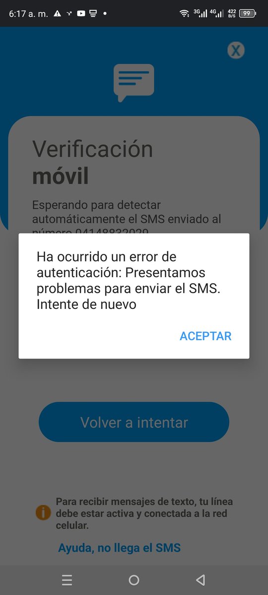 ocanas2014's tweet photo. @AyudaMovistarVe @MovistarVe Estoy tratando de realizar una recarga de Mega por la aplicación y me está arrojando un error. Adjunto el Capture para una mejor apreciación. https://t.co/oggWZRCgSg