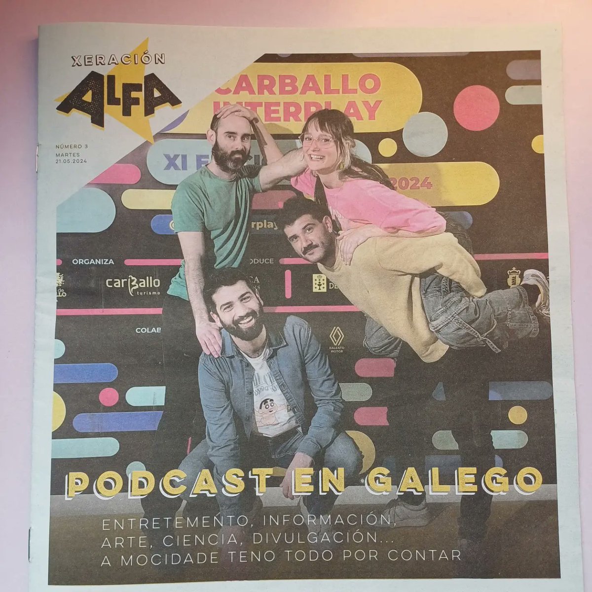 Descifrando a Historia (@descifrandohist) on Twitter photo Case 4 anos despois é bonito verse nesta reportaxe da revista Xeración Alfa de @nosdiario con compañeir@s como <a href="/cafederby21/">Café Derby 21</a> que levamos desde 2020 facendo podcasts.
Tamén é orgullo aparecer xunto a xente talentosa como <a href="/faiadopodcast/">O Faiado Podcast</a> @ouke_gal @exercitomekemeke <a href="/womansplainers/">As Womansplainers</a> Case 4 anos despois é bonito verse nesta reportaxe da revista Xeración Alfa de @nosdiario con compañeir@s como <a href="/cafederby21/">Café Derby 21</a> que levamos desde 2020 facendo podcasts.
Tamén é orgullo aparecer xunto a xente talentosa como <a href="/faiadopodcast/">O Faiado Podcast</a> @ouke_gal @exercitomekemeke <a href="/womansplainers/">As Womansplainers</a>