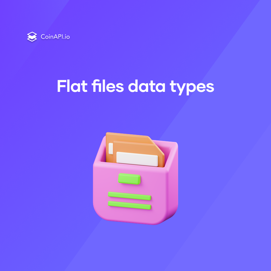 realCoinAPI's tweet image. We provide APIs and crypto data in Flat Files! 📊 

Get quotes, trades, limitbook snapshots, full limitbook updates, and OHLCV active consolidated data. 

Learn more: cryptotick.com/Faq 
#CryptoData #FlatFiles #CoinAPI