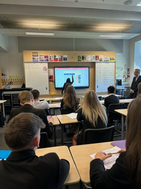 Great to see Mr Andrews' S3 English class starting their Scottish Set Text 'Bold Girls' this morning. Really effective retrieval practice on show throughout the lesson too! <a href="/EnglishEastwood/">EHS English Dept.</a> <a href="/EastwoodHighERC/">Eastwood High School</a>