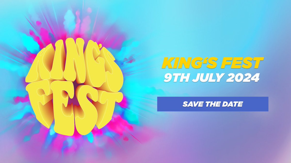 Save the date! #KingsFest2024 🎶 ☀️ 🎉 🎸