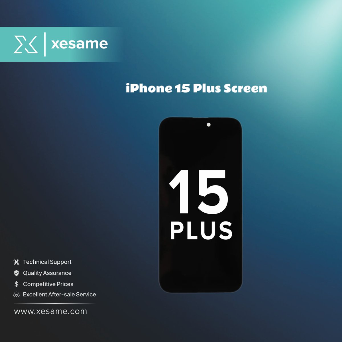 xesame_official's tweet image. Best Price for iPhone 15 Plus OLED Screen Replacements 📱

Original price: $242.54

Email: info@xesame.com
Website: xesame.com

#Apple #iPhone15Plus #iPhoneLCD #iPhoneOLED #iPhoneScreen #iPhoneRepair #iPhoneParts #iPhoneReplacement #iPhoneRefurbishing