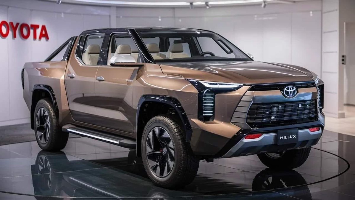 2025 fully electric Toyota #Hilux