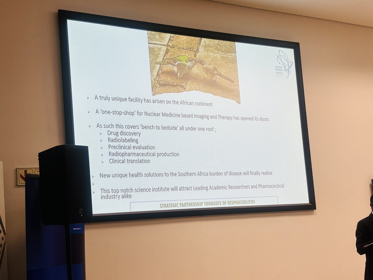 Prof Mike Sathekge, the CEO and President of #NuMeRi, says global institutions have approached NuMeRi - A truly unique facility which is set to change the narrative of cancer treatment in Africa @dsigovza <a href="/UPTuks/">University of Pretoria</a> <a href="/iThembaLABSCape/">iThemba LABS</a> <a href="/necsa_Ltd/">Necsa_ Official Page</a>