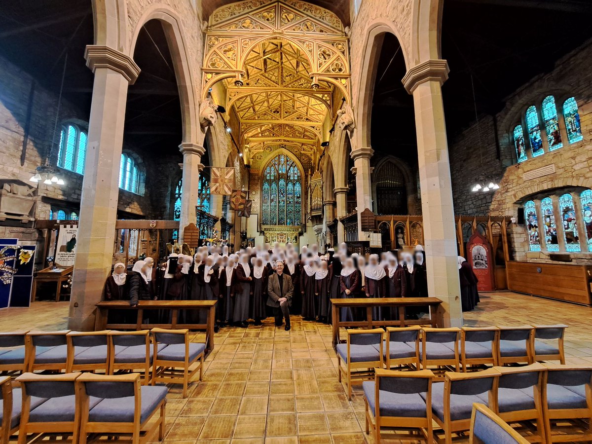 high_olive's tweet photo. Thank you to Father Andrew at St Peters Church for being so hospitable. 

We look forward to welcoming Father Andrew to Olive High this week https://t.co/yk5S22uu1E