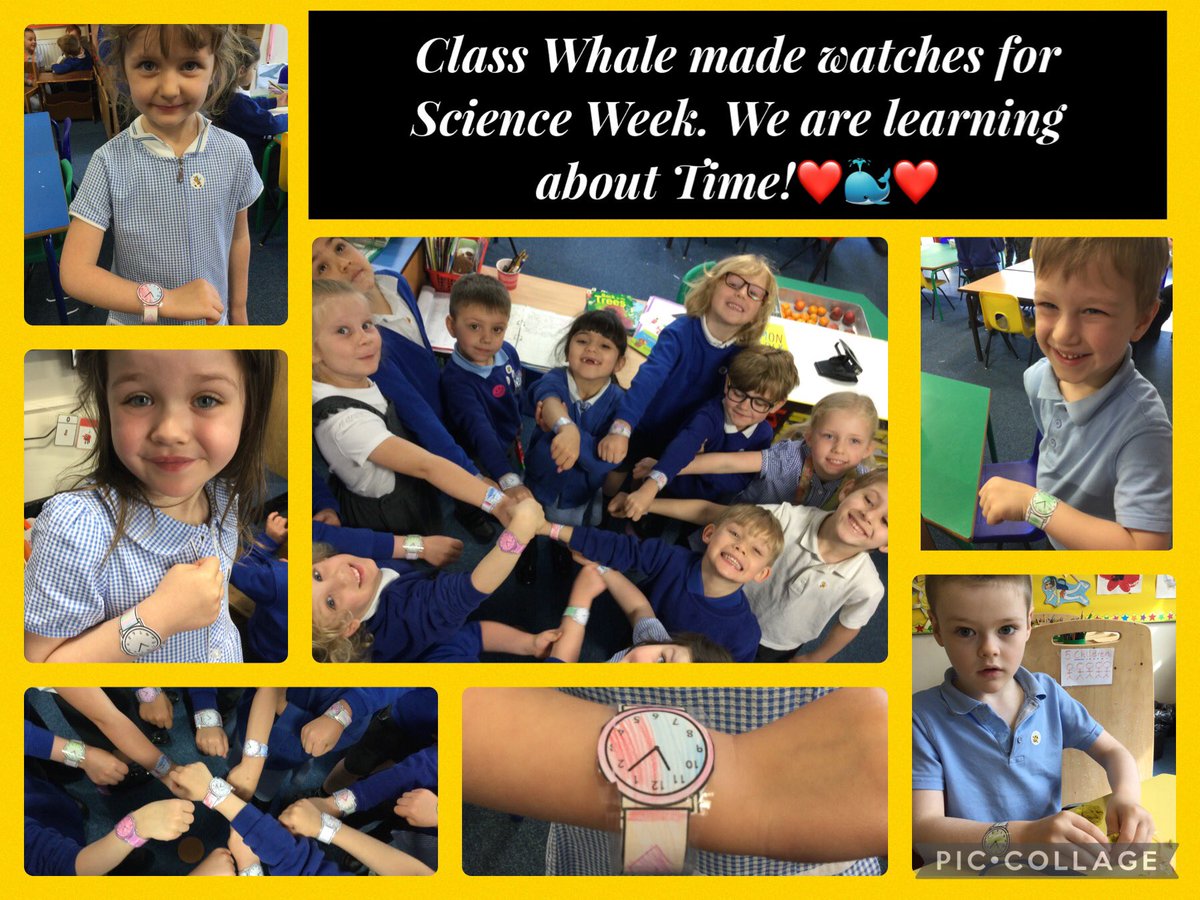 Class Whale are learning about Time for Science Week. #scienceweek
#science