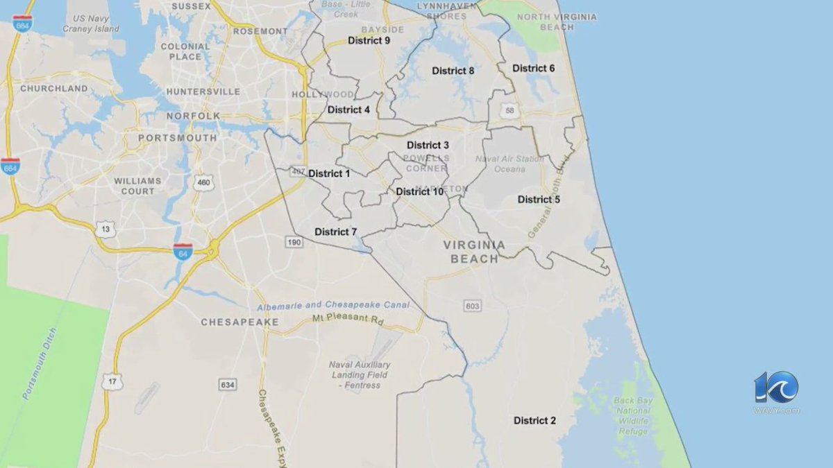 WAVY_News's tweet photo. When voters in Virginia Beach go to cast their ballot this November, on the city level, they will vote for a mayor, an at-large school board member and a district council and school board member, if where they live happens to have race this year.

https://t.co/Wd5TM6eiZ2 https://t.co/ZLIuVJ1y0s
