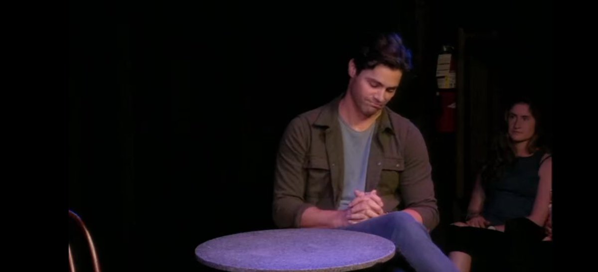 dreamrabbit_t's tweet photo. Matt during the Caveat performance And Scene #MattDaddario #MatthewDaddario https://t.co/lmoIkIB9hs
