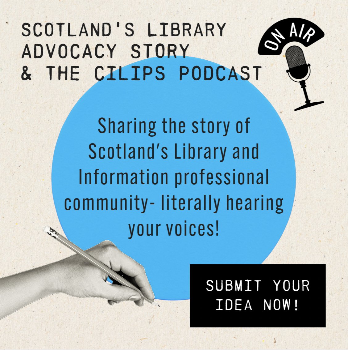 Our podcast platforms are the best way for us to share the voices of members. #NationalShareAStoryMonth 📖 The submission form for podcast ideas is always open and is what inspired our special, 'Scotland's Library Advocacy Story.' 🎙️ Find out more here: cilips.org.uk/about/cilips-p…