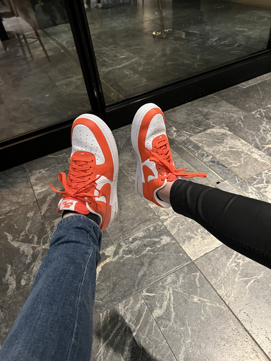 Rocking our new <a href="/tinacms/">Tina</a> themed <a href="/Nike/">Nike</a> Air Force 1s! Huge thanks to <a href="/adamcogan/">Adam Cogan [SSW] in Sydney 🇦🇺</a> and <a href="/SSW_TV/">SSW / SSW TV</a> for splurging on these awesome kicks. #TinaCMS #Nike #AirForce1 #branded
