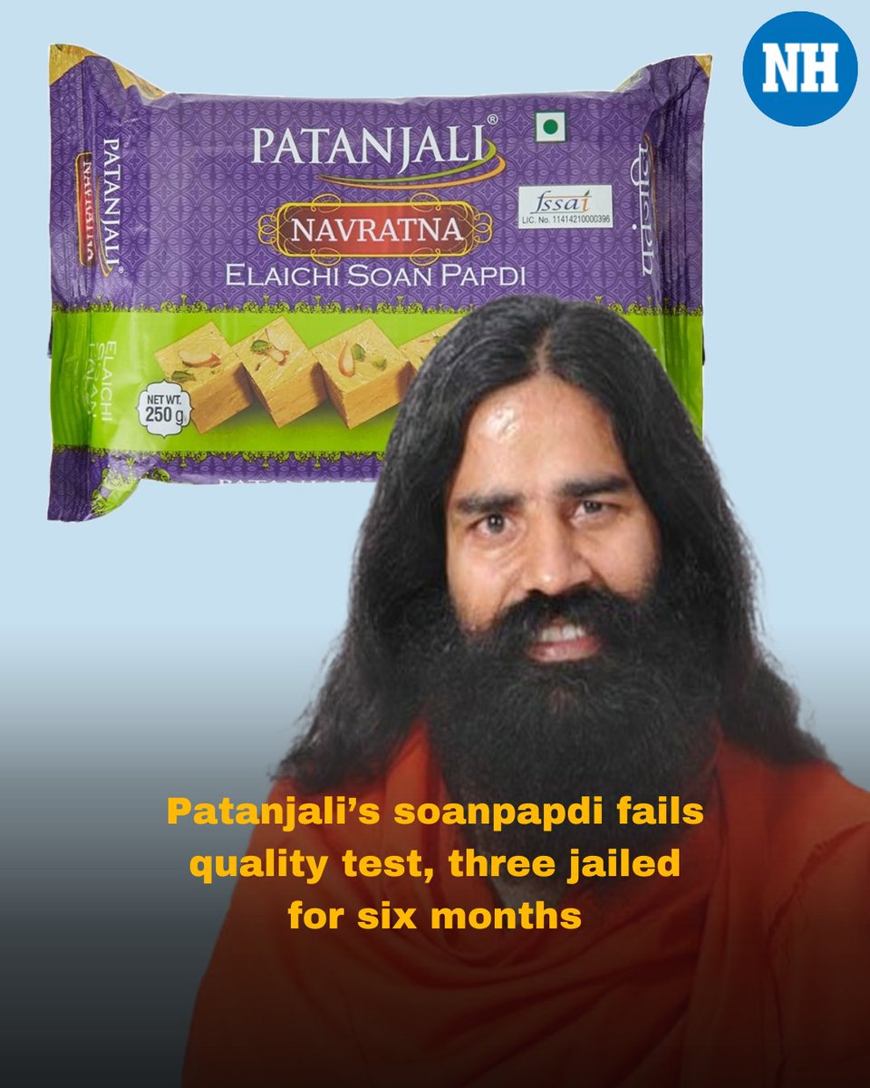 A case was first filed in 2019, when samples from Pathak's shop failed safety tests, leading to a formal case in 2021 under the Food Safety and Standards Act 2006.

#Patanjali #FoodSafety #Uttarakhand 
#PatanjaliFoods #BabaRamdev #FoodStandards #PatanjaliSoanpapdi #FSSAI