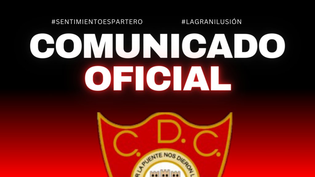 COMUNICADO OFICIAL | 🚨

Información:
▶️ Eventos previos al partido
▶️ Recibimiento al equipo 
▶️ Puertas Acceso
▶️ Lugares y horarios venta de entradas
▶️ Acreditaciones.

ℹ️👇 clubdeportivocieza.com/2024/05/21/inf…

#CDCiezaCaravaca
#SentimientoEspartero
#LaGranIlusión