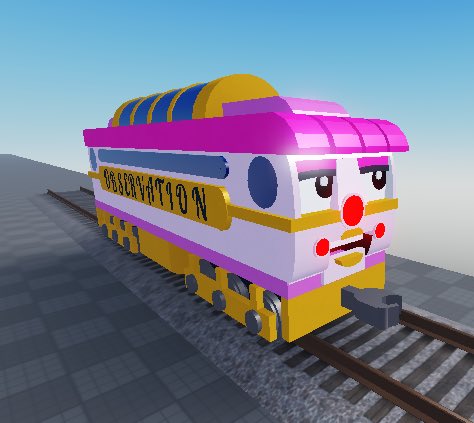 Some Roblox models based around Starlight Express, in the wake of the 2024 revival. #starlightexpress #stex