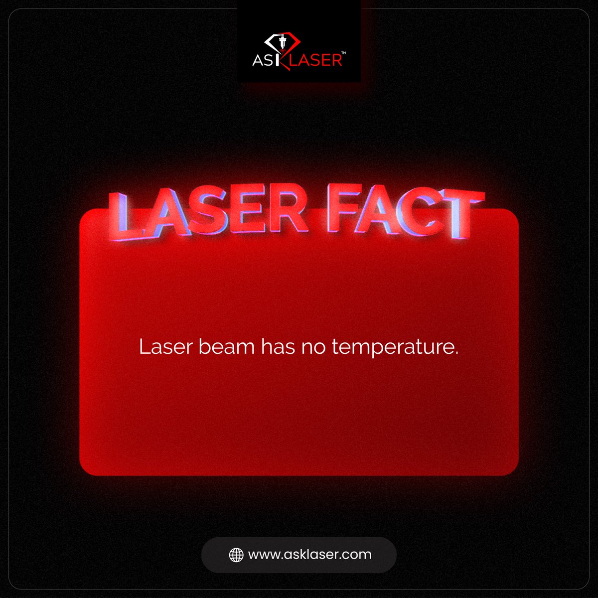 Laser fact check! 💥

#asklaser #laserfacts #sciencefun #techtrivia #Innovation #beamoflight #factsmatter #didyouknow #lasertechnology #educationalcontent #funfacts #learnsomethingnew #factcheck #LaserBeam