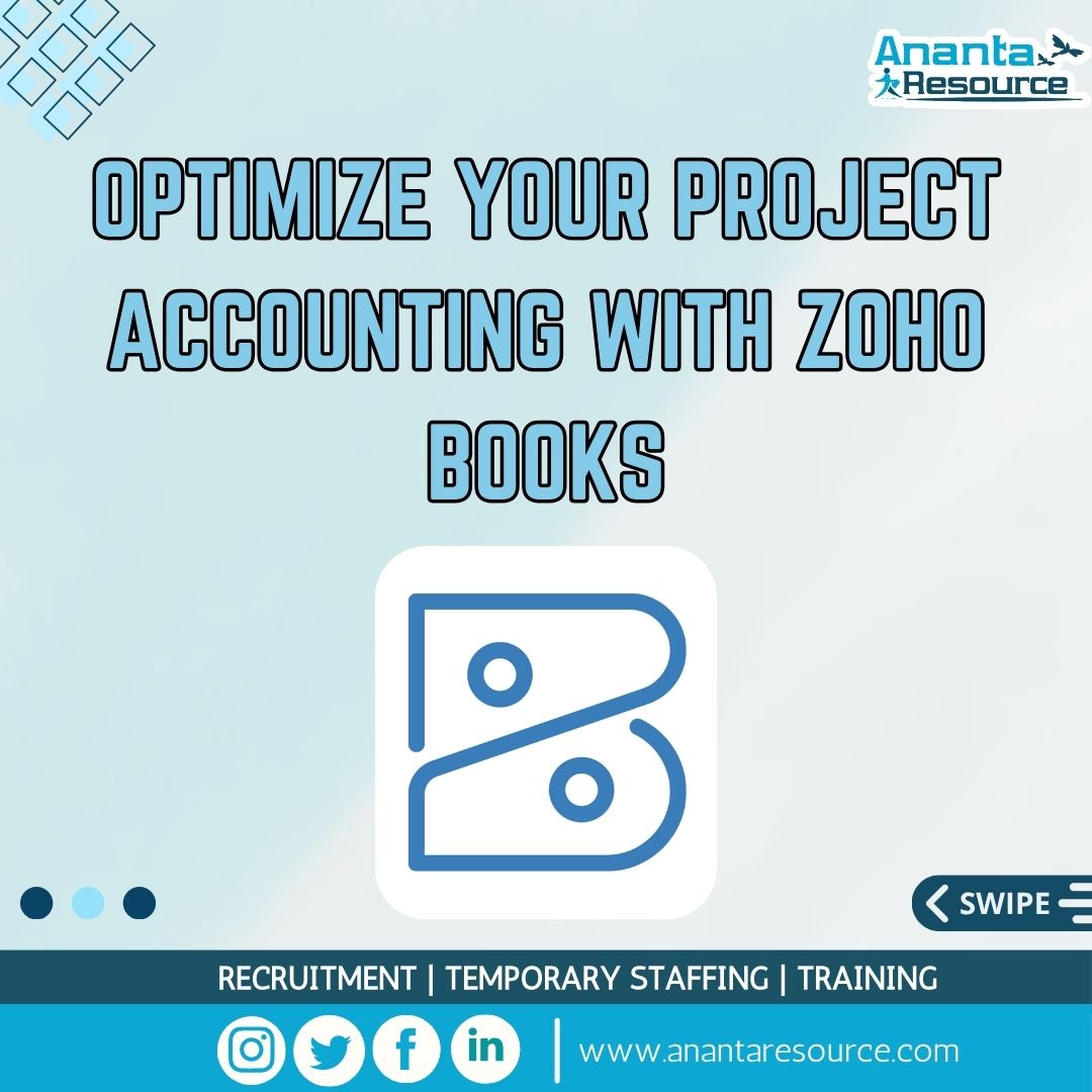 ananta_resource's tweet image. Boost project profitability with Zoho Books! 📊💼 

Track finances effortlessly, manage budgets, streamline invoicing with seamless integration. Ready to elevate your project accounting? Start your free trial now! 🚀

 #ProjectAccounting #ZohoBooks #FinanceManagement