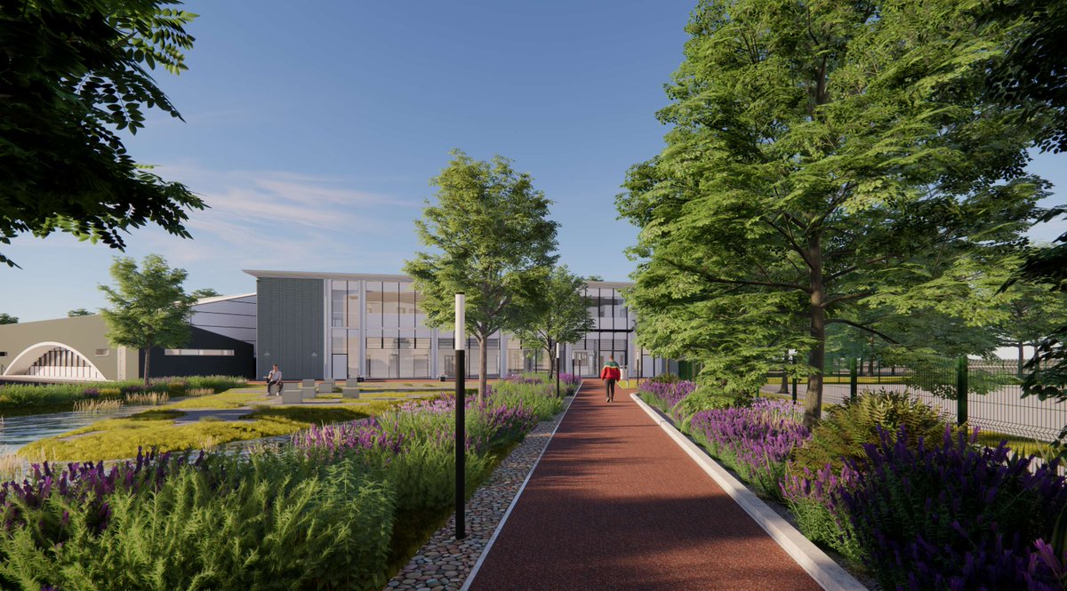 We're so excited for building work to commence on a new aeronautical skills centre at our Abbey Park Campus! 🚀 The facility will be used to support and inspire the next generation of #aviation and #spaceengineering professionals. Find out more 👉 ow.ly/gCnR50ROxLc