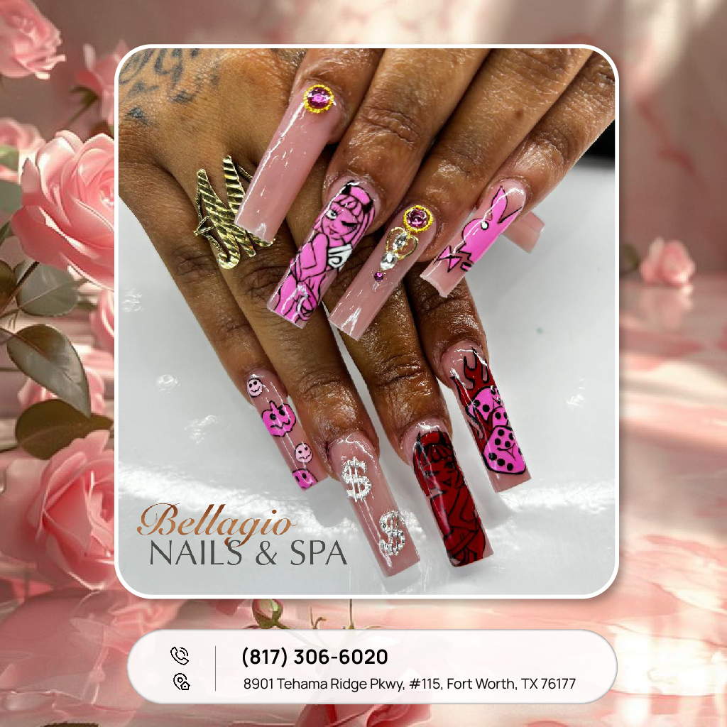 Burning up the summer with these fire nail art designs! 💖🔥
#bellagionailspa #bellagiotx #bellagionails #bellagiofortworth #nailsalonfortworth #nailsalontx #nail #nailsoftheday #longnails #naildesign #nailsalonnearme #glitternails #nailsalon #instanails #naillove #nailaddict