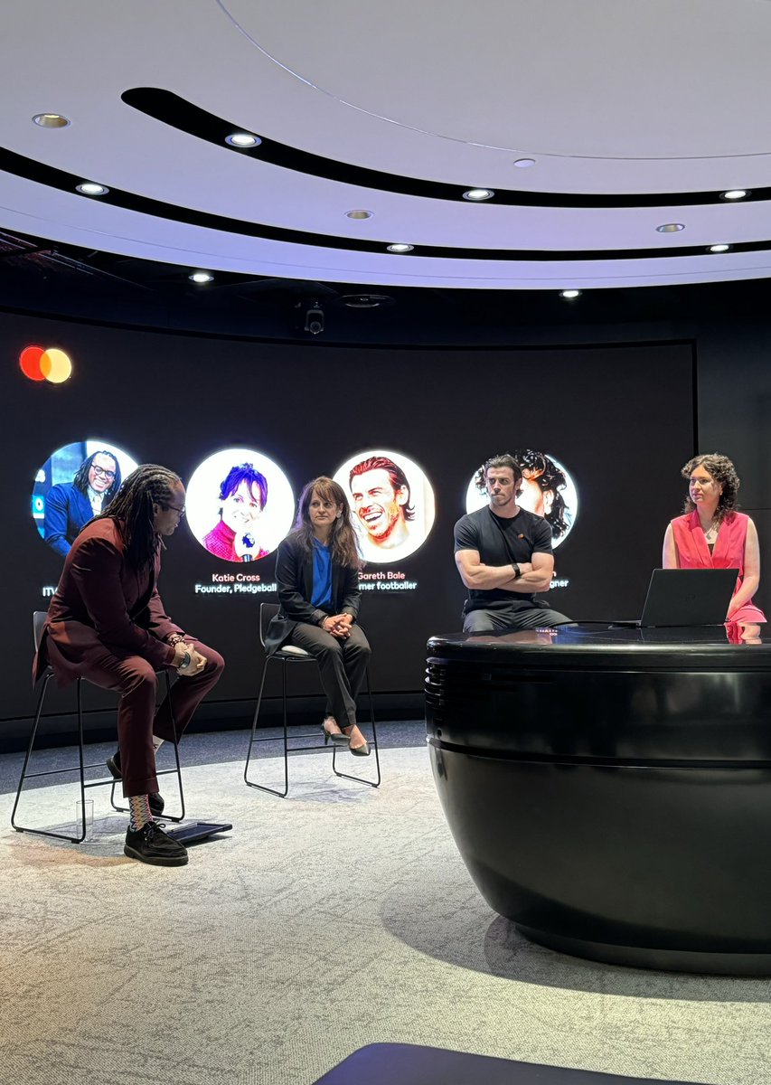 georgetimms's tweet photo. Fantastic to hear a player of @GarethBale11’s calibre talk about football and sustainability with @pledge_ball this morning. https://t.co/dEQ24O2Ajl