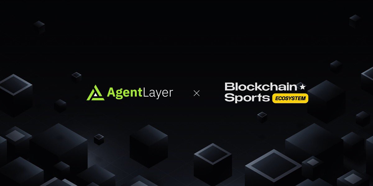🙌 AgentLayer is teaming up with @blockchainsprts to redefine the sports industry! By integrating sports passion with blockchain’s innovation, we’re creating a unique ecosystem that enhances fan engagement and athlete interaction. Get ready for a game-changing experience!