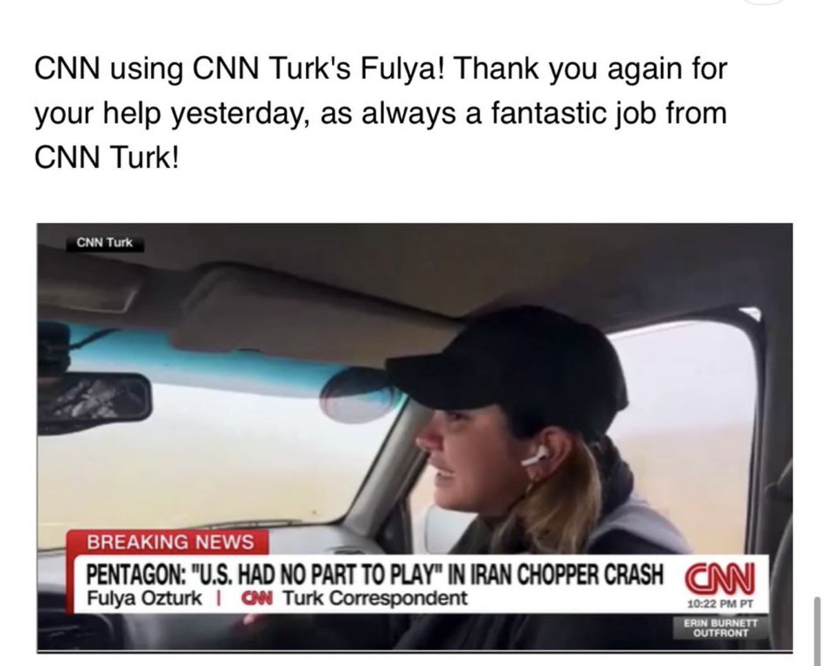 İRAN’daki haberlerimiz ABD Medyasında CNN’deki haberimiz ve CNN ekibinden gelen teşekkür mesajı💥🙏🏼