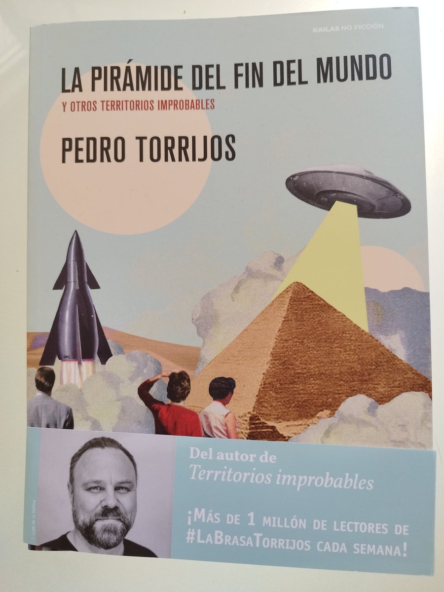 Muy de acuerdo con @elbarroquista en su prólogo de La pirámide del fin del mundo (y otros territorios improbables): @Pedro_Torrijos es un buscador de oro en forma de historias y este libro es su mapa del tesoro. Si te gusta #labrasaTorrijos, ya te digo que esto es mucho mejor!