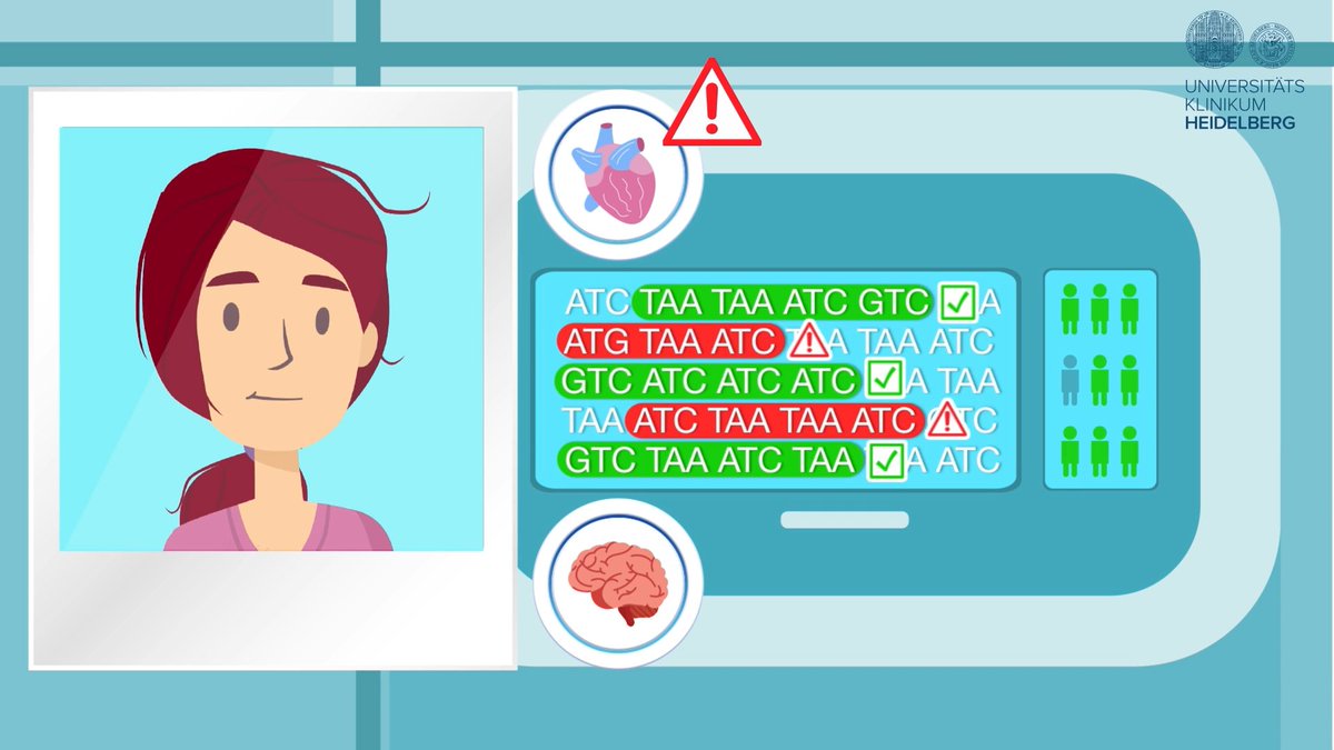 genomDE's tweet photo. Wie kann eine #Exom- oder #Genomanalyse dabei helfen, Krankheiten zu erkennen?
Das erklärt @uniklinik_hd, Partner von genomDE, in diesem Video. 
#Genommedizin #UKHD @HKSH_BV @UKKoeln @BRCA__Netzwerk 

👉 https://t.co/tmk4CVSbUE https://t.co/k58qcoYxKW