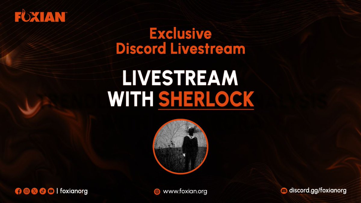 🔺 STREAM ANNOUNCEMENT FOR TODAY 

----------------------------

LIVESTREAM WITH Sherlockwhale

⌚We had a change in the timeline

Join Sherlock in this exciting live trading session as we dive into the markets in real-time

🔥 What You'll Experience:

Live market analysis and