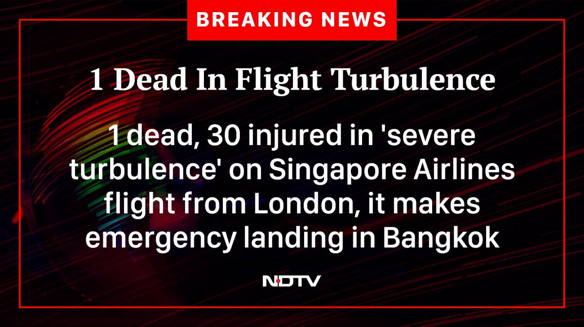 #SingaporeAirlines #Turbulence