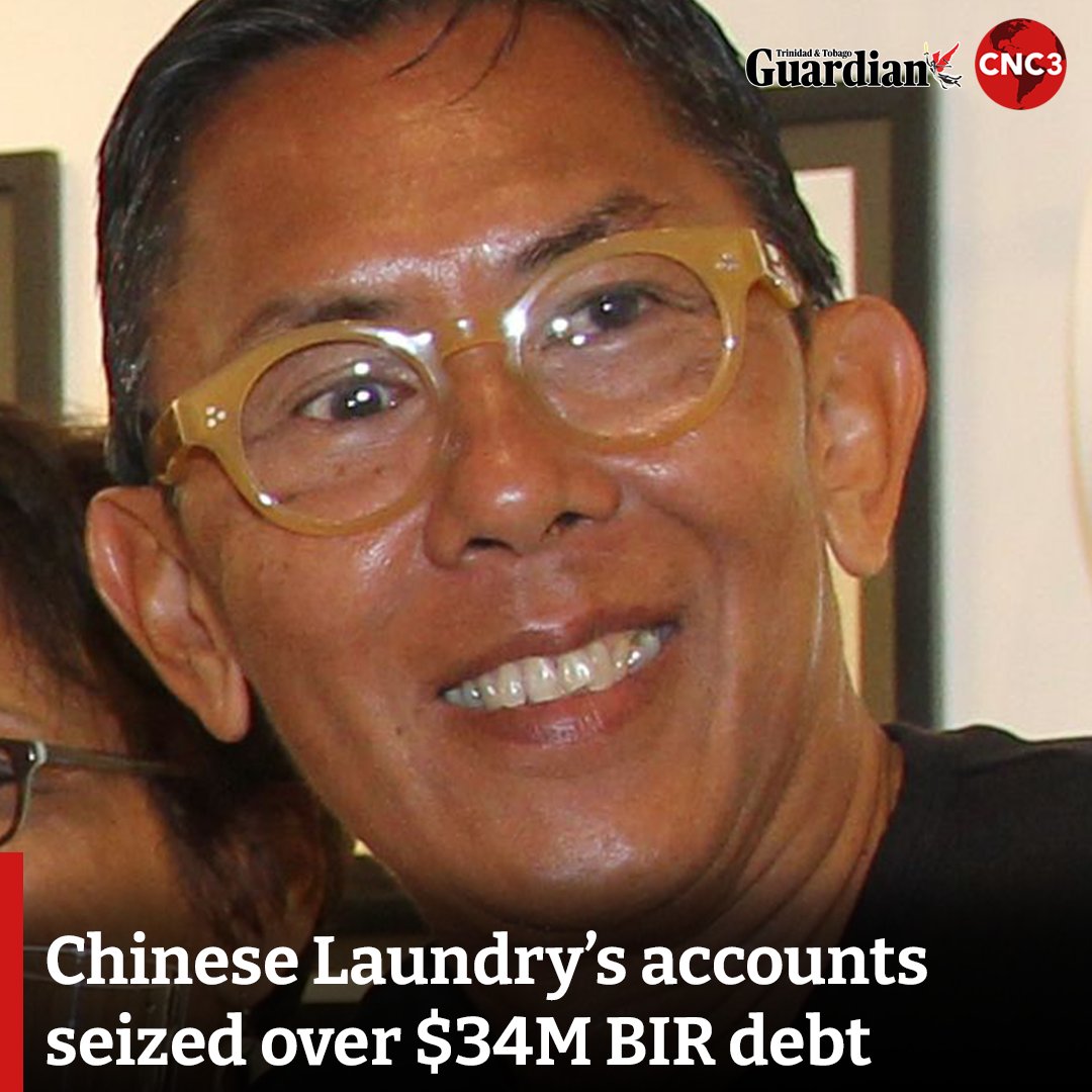 The accounts of the T&T Radio Network (TTRN), the parent company of radio stations 96.1 We FM, STAR 94.7 and 107.7 Music for Life owned by Anthony “Chinese Laundry” Chow Lin On, have been garnished by the State.

For more: guardian.co.tt/news/chinese-l…