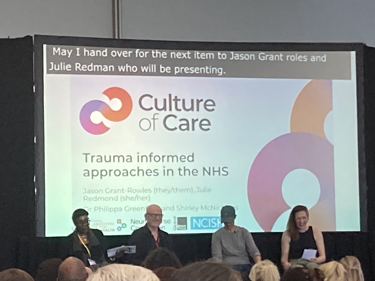 Participating in Culture of Care launch with  <a href="/HWHCT_NHS/">Herefordshire and Worcestershire Health & Care NHS</a> and feeling inspired listening to the experts by experience.  Lots to reflect on already.