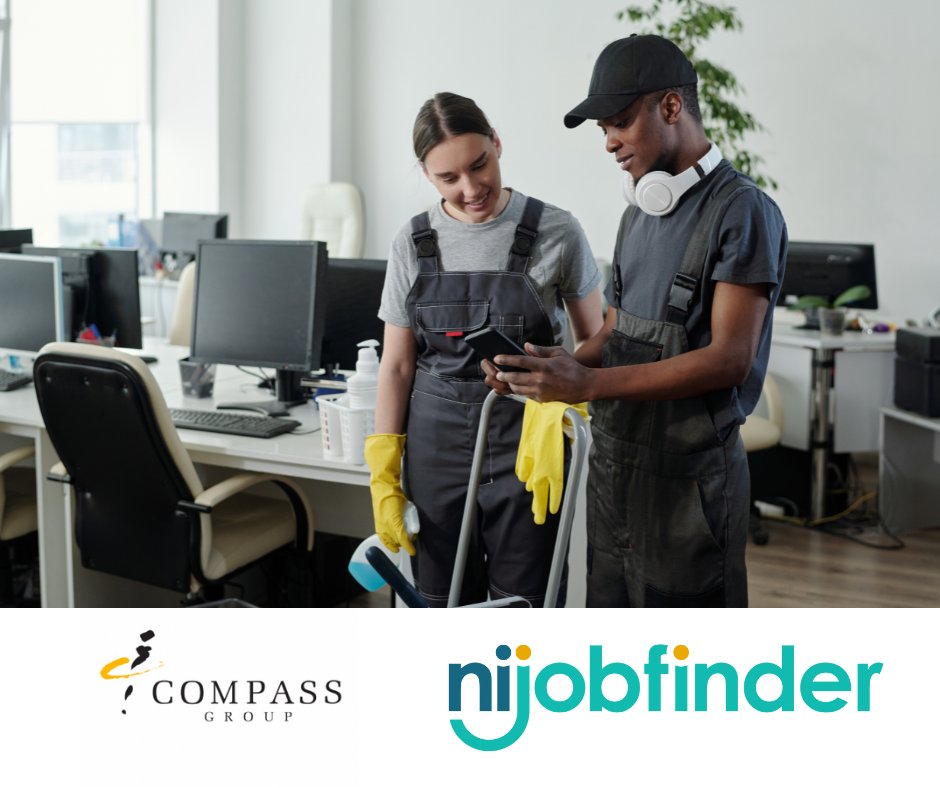Compass Group have 10 Vacancies, including a Cleaner, General Manager and Security Officer Apply here.. nijobfinder.co.uk/jobs/company/c…